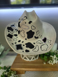 Cow Print Custom Hat