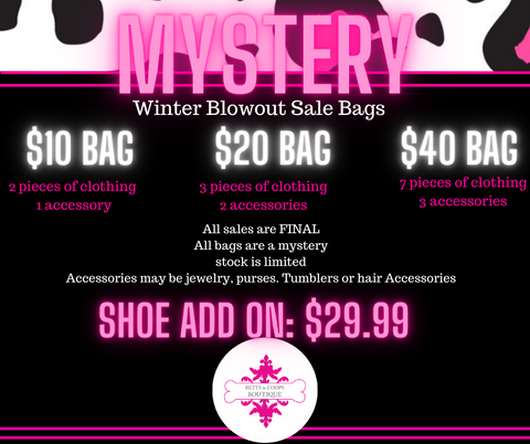 Winter Blowout Mystery Bags