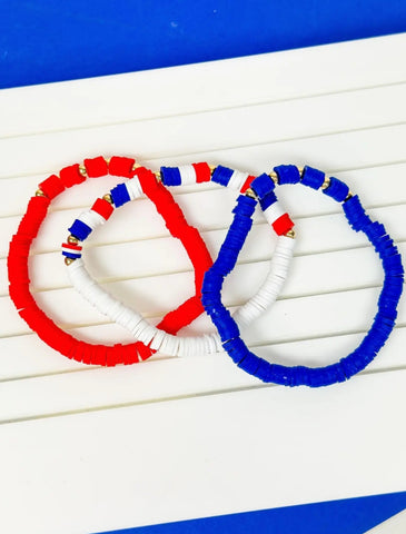 Patriotic Bracelet Set