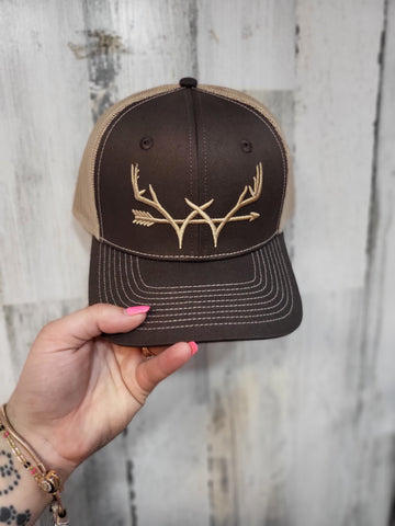 Mens Brown Hat