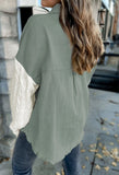 Raw Hem Shacket
