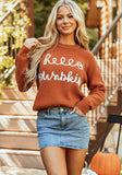 Hello Pumpkin Sweater