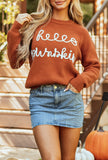 Hello Pumpkin Sweater