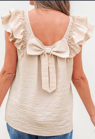 Bow Back Blouse