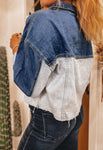 Distressed Denim Jacket