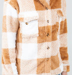 Feels Like Fall Sherpa Shacket