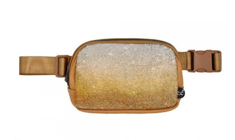 Ombre Rhinestone Bumbag