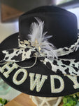 Howdy Cowgirl Custom Hat