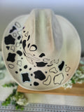 Cow Print Custom Hat