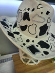 Cow Print Custom Hat