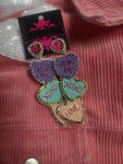 Candy Heart Earrings