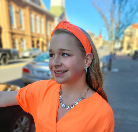 Neon Orange Headband
