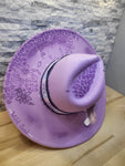 Lavender Cheetah Hat