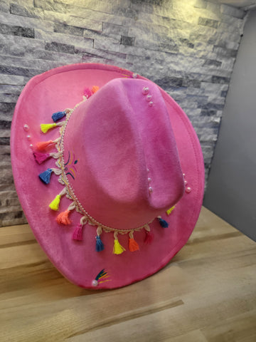 Boho Barbie Cowgirl Hat