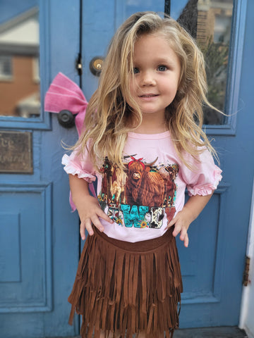 Fringe Skirt Outfit