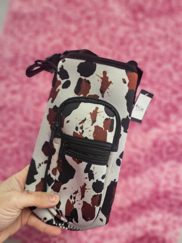 Brown Cow Tumbler Bag