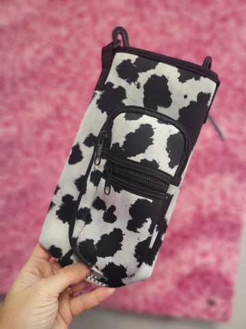 Black Cow Tumbler Bag