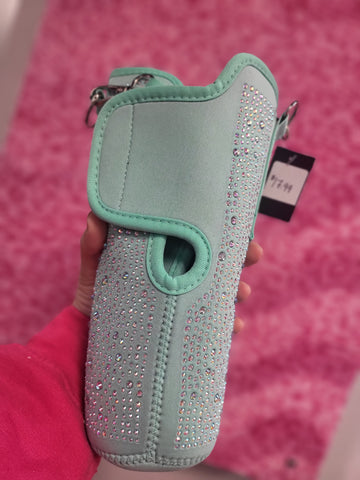 Rhinestone Tumbler Bag