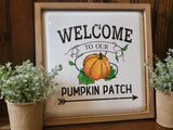 Fall Pumpkin Signs (2 options)