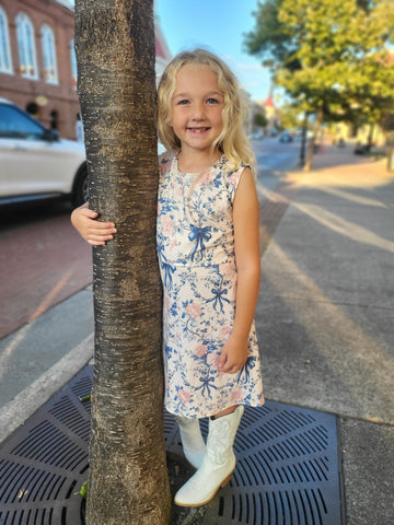 Coquette Bow Athleisure Dress