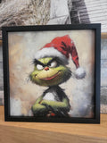 Grinch Framed Picture