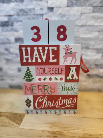 Christmas Countdown Block