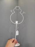 Snowman Candle Holder