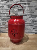 Snowfllake Metal Candle Holder