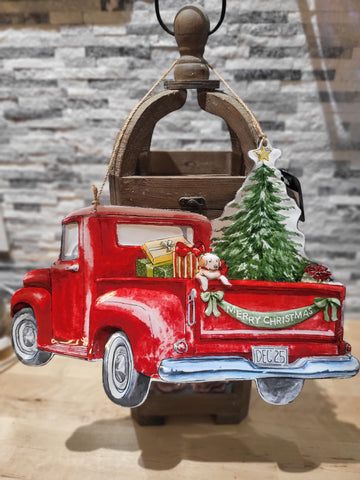 Christmas Truck Hanger