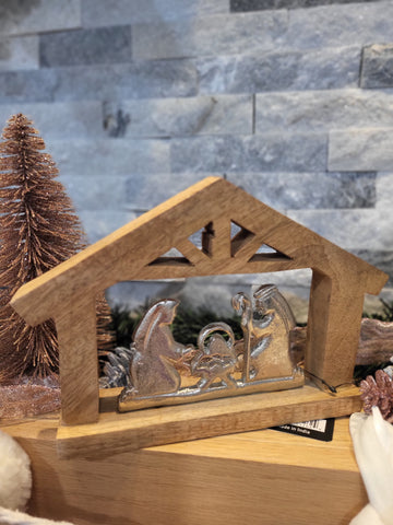 Wooden Nativity
