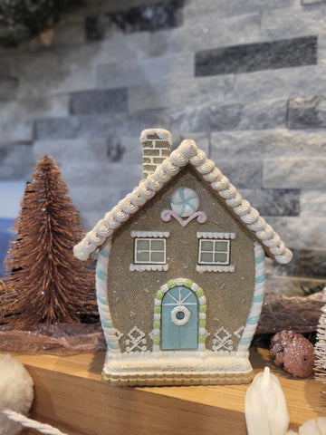 Resin Gingerbread Houses