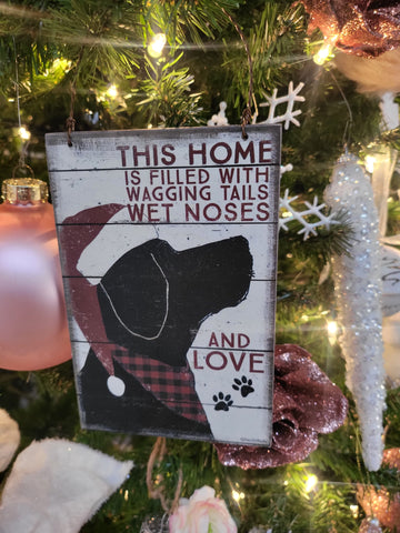 Wagging Tails Ornament