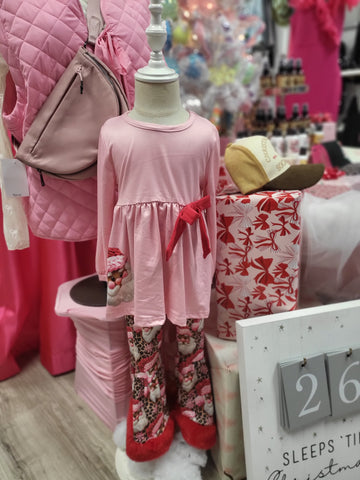 Santa Fur Bottom Kids Outfit