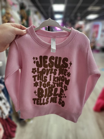 Jesus Loves Me Sweatshirt