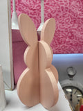 3D wooden Bunny