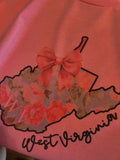 Floral WV Tee