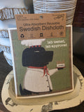 Funny Dog Set of 2 Swedish Dishcloth