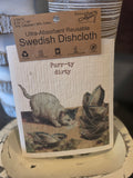 Set of Swedish Dishcloth (Cats)