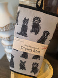 Dog drying mat