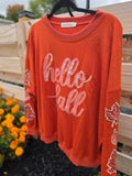 Hello Fall Sequin Top