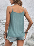 Eyelet V-Neck Cami