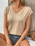 V-Neck Short Sleeve T-Shirt