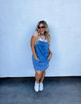Denim Overalls Dress