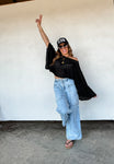 Boho Denim Pants