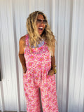 Floral Overalls