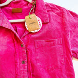 Pink Umgee Corded Shacket