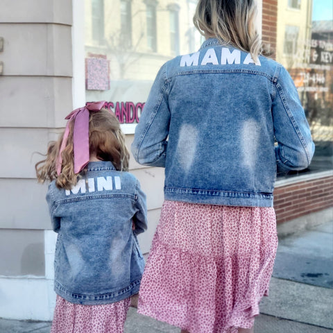 Mama and Mini Denim Jackets