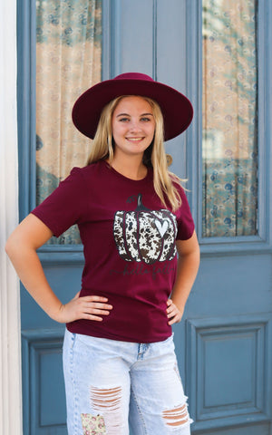 Cow Pumpkin Tee
