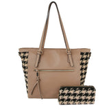 Houndstooth Purse & Wallet
