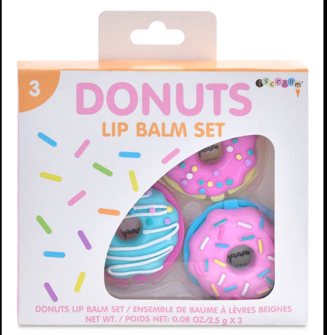 Donut Lip Balm Set